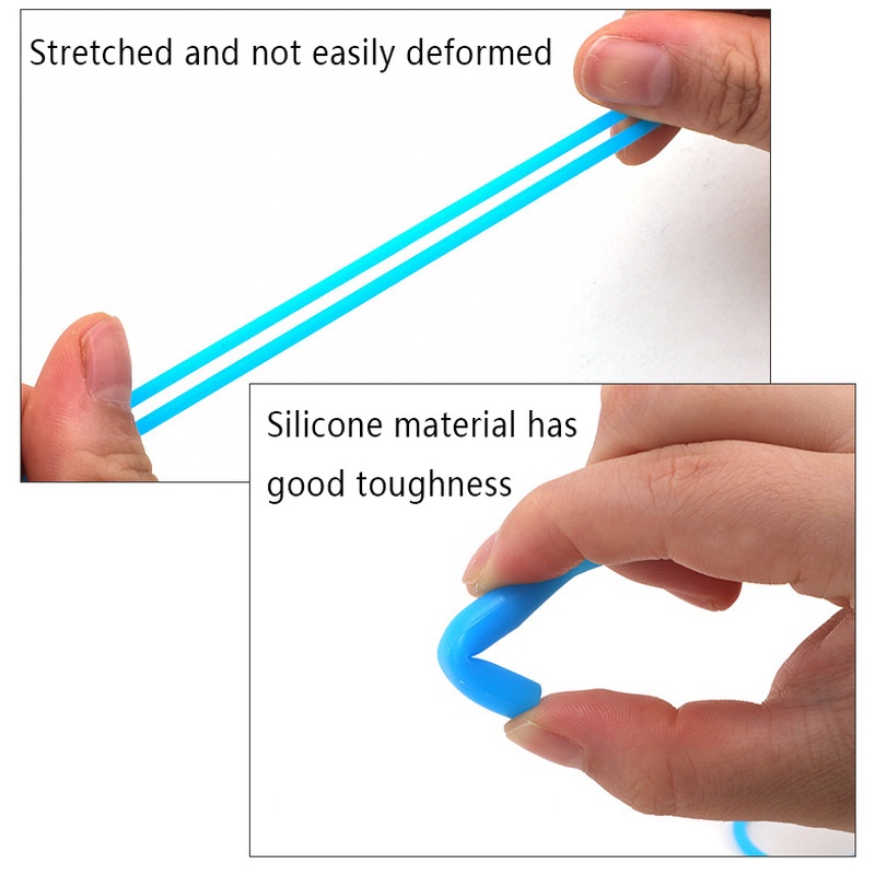 Dây Đeo Mắt Kính Bằng Silicon Co Giãn Nhiều Màu Thời Trang Chống Trượt