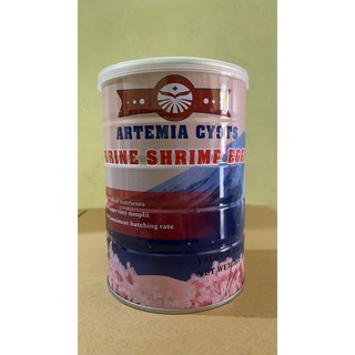 artemia ấp nở vỏ hồng mới tỉ lệ ấp nở 90-95% ngang lon xanh - thức ăn cá cảnh