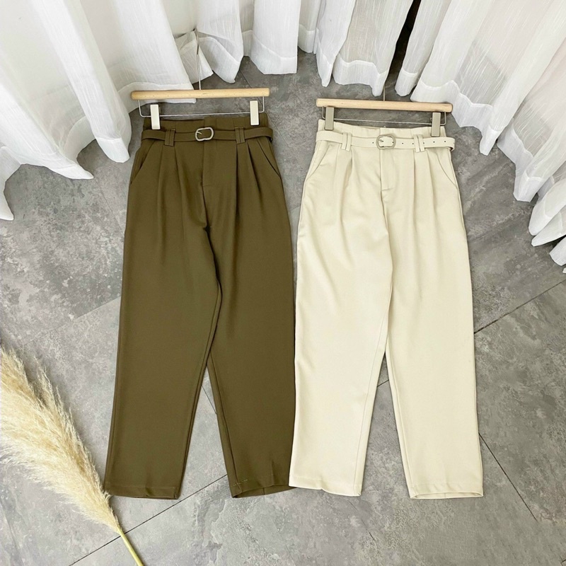 Quần 220 -230 baggy kèm đai