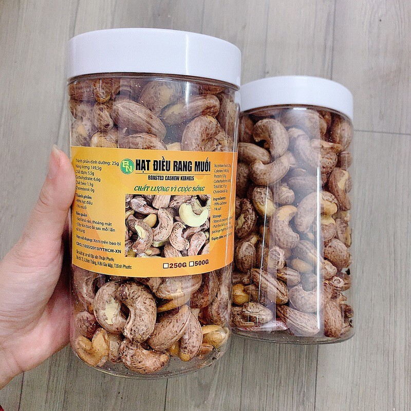 Hạt điều rang muối size A cồ 500g | BigBuy360 - bigbuy360.vn