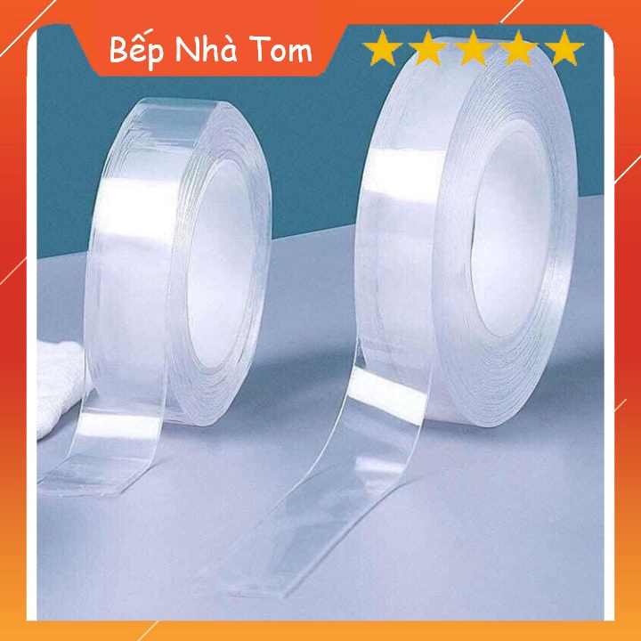 Băng Keo 2 Mặt Dán Tường Siêu Dính Đa Năng