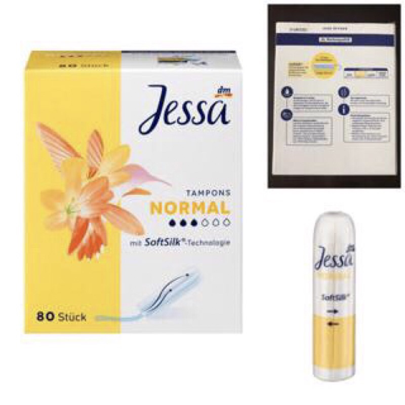 Tampon Jessa normal 3 giọt 80 nút
