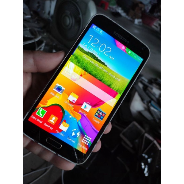 điện thoại samsung galaxy s5 màu trắng- điện thoại cũ giá rẻ