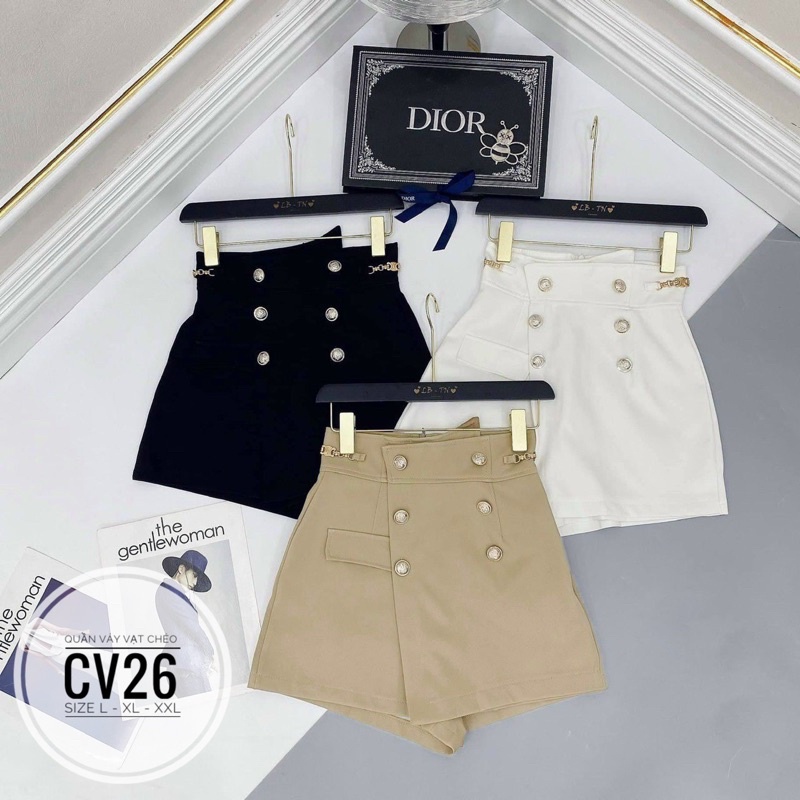 Bigsize Quần váy vạt chéo CV26