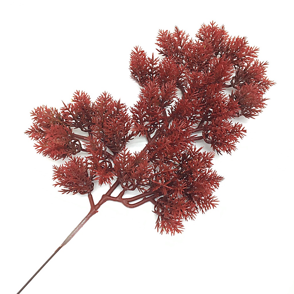 Cây lá thông nhân tạo bằng nhựa dùng trang trí để bàn