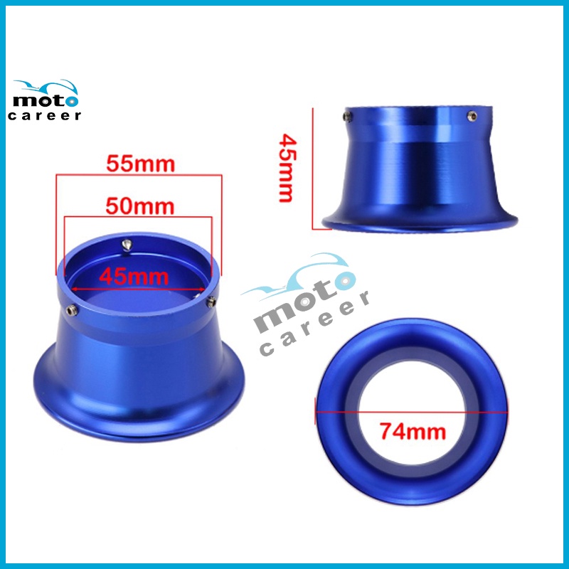 Bộ Chế Hòa Khí Bằng Hợp Kim Nhôm Dày PWK28 50mm Cho Xe Máy OKO KOSO MIKUNI KEIHIN UMA PWK21/24/26/28/30mm PE28/30 CVK26/30