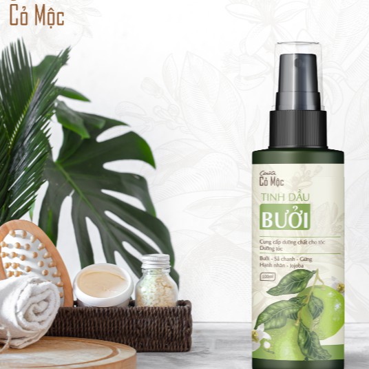 Xịt tóc tinh dầu bưởi Cenota 100ml, xịt tóc tinh dầu bưởi kích thích mọc tóc tự nhiên