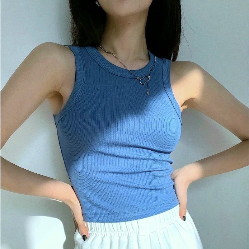 ÁO CROPTOP BA LỔ CHẤT LEN TĂM SỊN SÒ(HÀNG XẤU HÀNG LỔI BAO ĐỔI TRẢ MIỄN PHÍ)