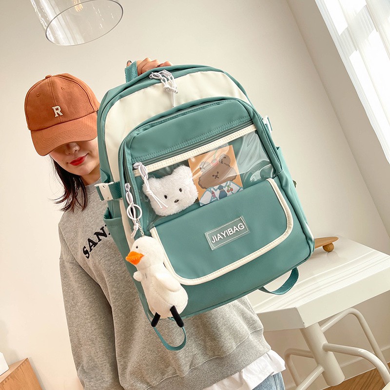 Balo đi học, đi chơi cho học sinh mẫu mới, chống thấm nước - Hàng Quảng Châu cao cấp (BL11)