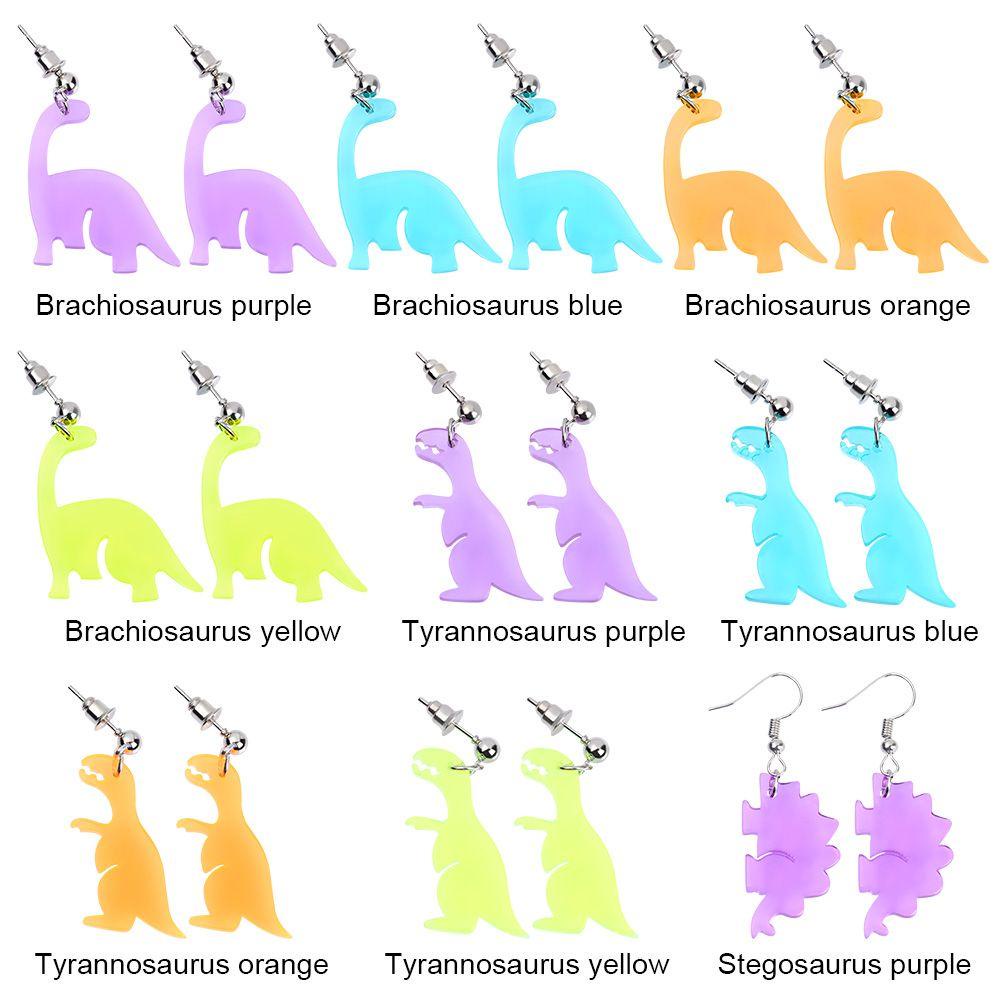 1 Khuyên Tai Acrylic Nhiều Màu Dễ Thương Dùng Làm Quà Tặng Sinh Nhật