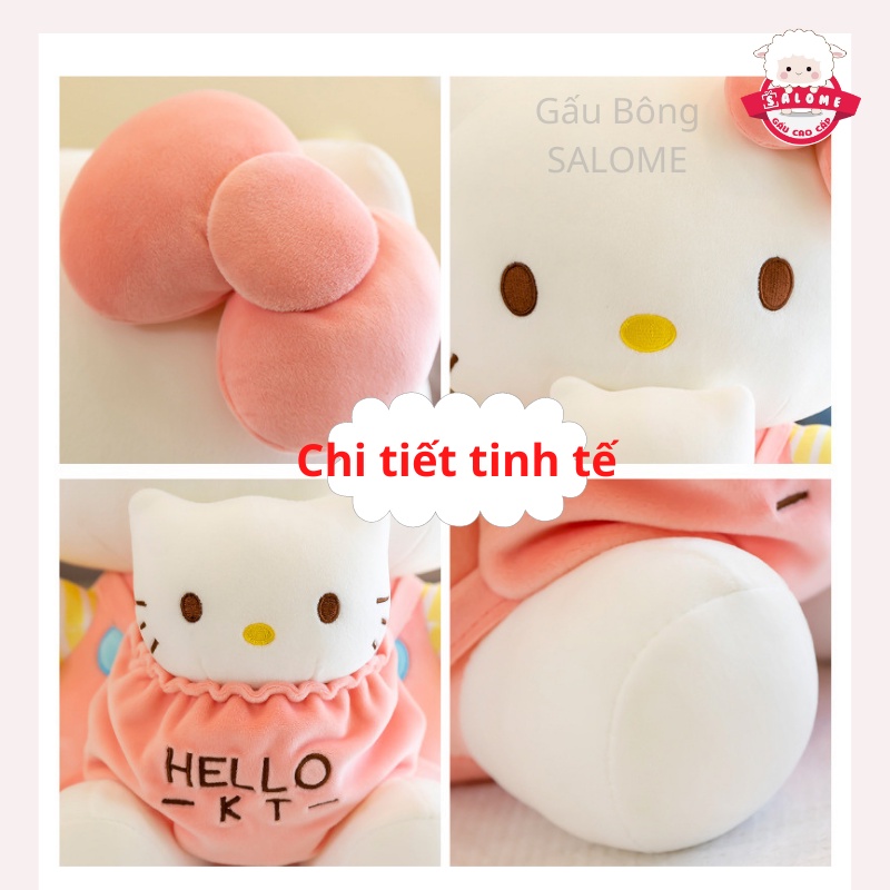 Gấu Bông Mèo Hello Kitty Có Túi Đựng SALOME