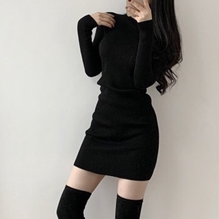 Váy len tăm body siêu sang chảnh tôn dáng dễ phối đồ