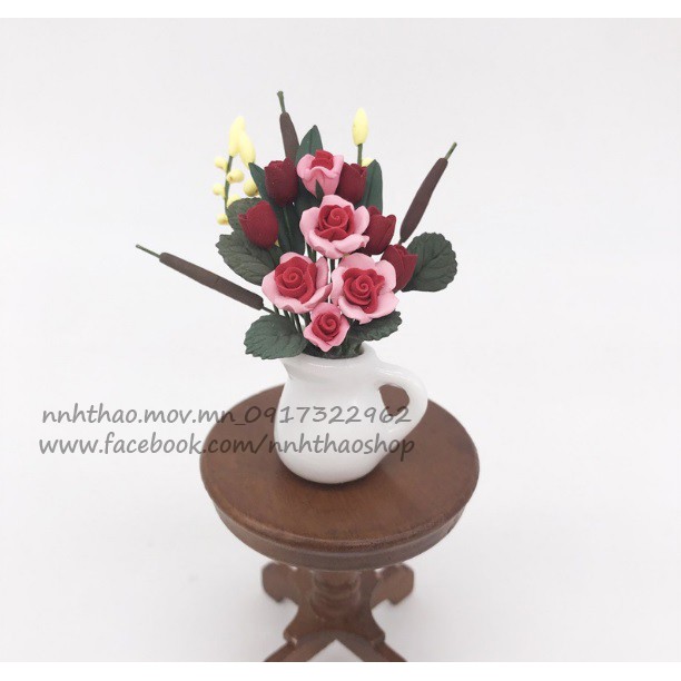 Miniature_Bình hoa (1:12 1:6)