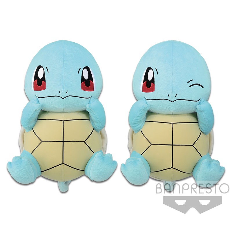 Gấu bông pkm SUN & MOON SUPER BIG PLUSH SQUIRTLE chính hãng Nhật Bản