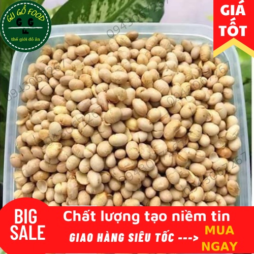 ĐỖ TƯƠNG - ĐẬU TƯƠNG SẤY GIÒN THƠM NGON HÚT CHÂN KHÔNG (túi 500g)