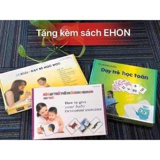 [259 Thẻ] Thẻ Học Thông Minh Cho Bé - Thẻ Flashcard Glenn doman Chuẩn Cho Trẻ Từ Sơ Sinh, Kích Thích Thị Giác Trẻ KaLaMi