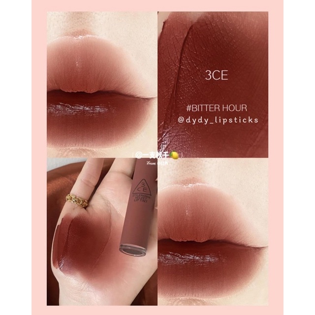 Son kem 3.ce Cloud lip tint/Lip lacquer/Velvet lip tint