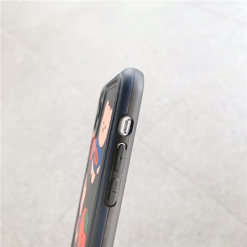 Ốp lưng iphone Gấu Earp IMD dày dặn viền nổi 5/5s/6/6plus/6s/6splus/7/7plus/8/8plus/x/xr/xs/11/12/pro/max/plus/promax | BigBuy360 - bigbuy360.vn