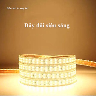 Đèn Led trang trí - dây đôi siêu sáng 2835 [Den Led Day]