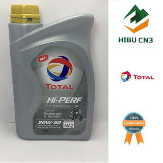 Dầu nhớt Total HI-PERF 4T SPECIAL 20W50 1lít