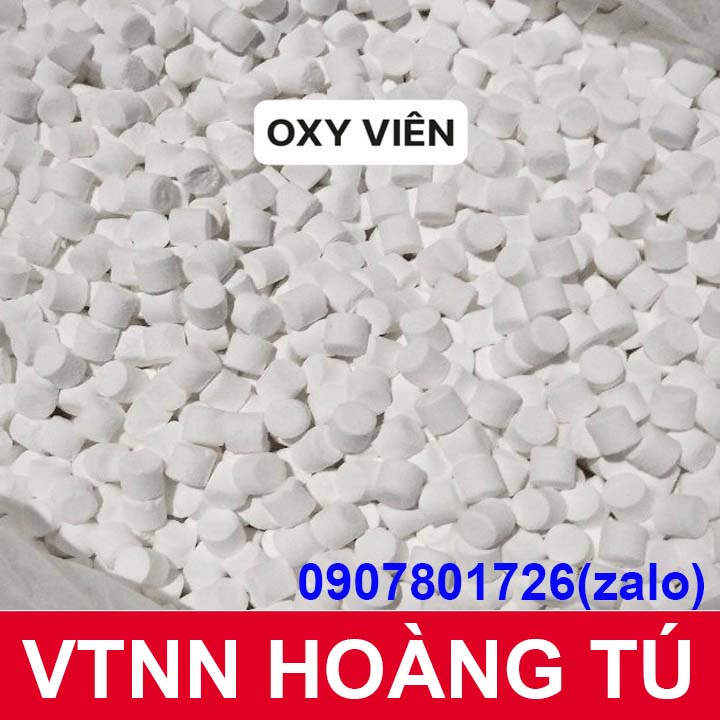 Gói 1kg - Oxy viên cho cá cảnh, oxy viên sủi cho hồ cá khi cúp điện