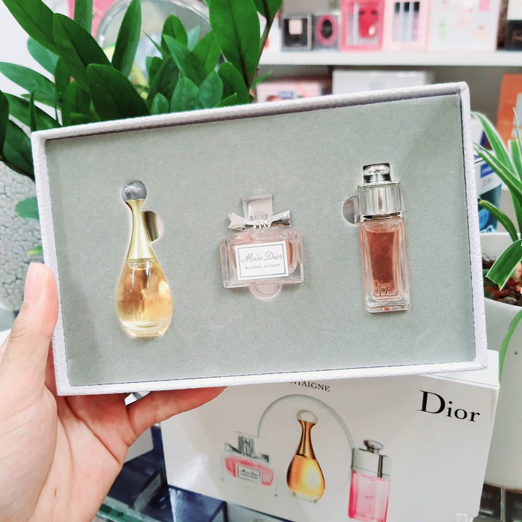 Set nước Hoa dior mini 3 chai