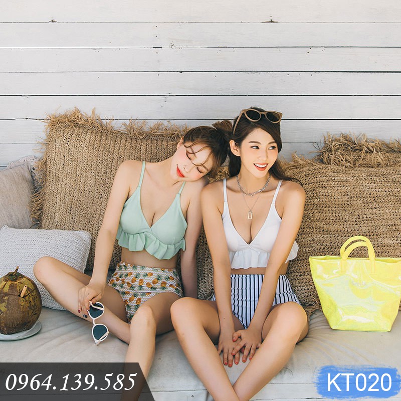 Bikini đồ bơi 2 mảnh nữ đi biển đẹp 2020, mẫu mới họa tiết độc lạ, sexy