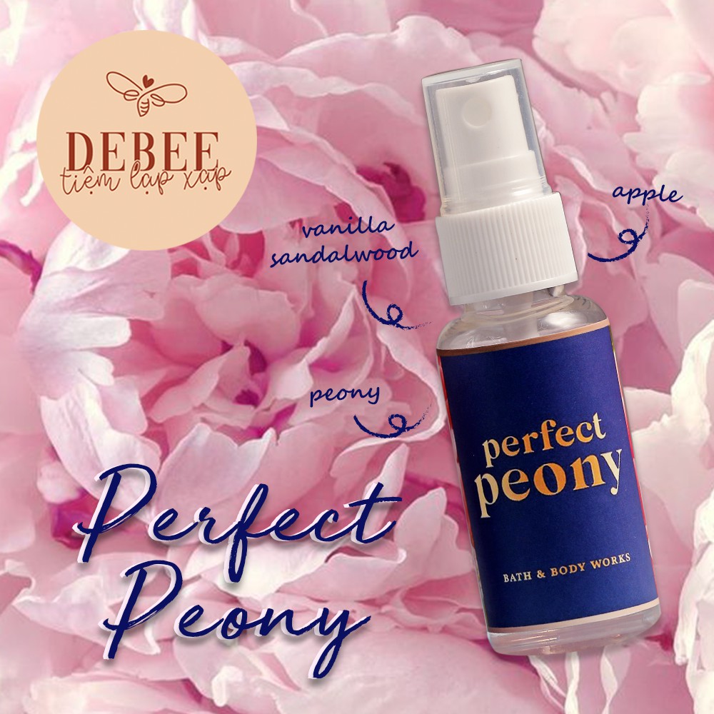 Xịt thơm toàn thân PERFECT PEONY Fragrance Mist - Bath & Body Works