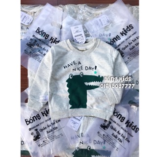 Áo Nỉ Bé Trai Cá Sấu Xanh Lá Zara