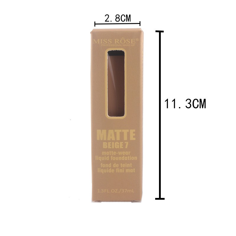 MissRose makeup liquid foundation maquiagem 8 colors face cream base foundation | BigBuy360 - bigbuy360.vn
