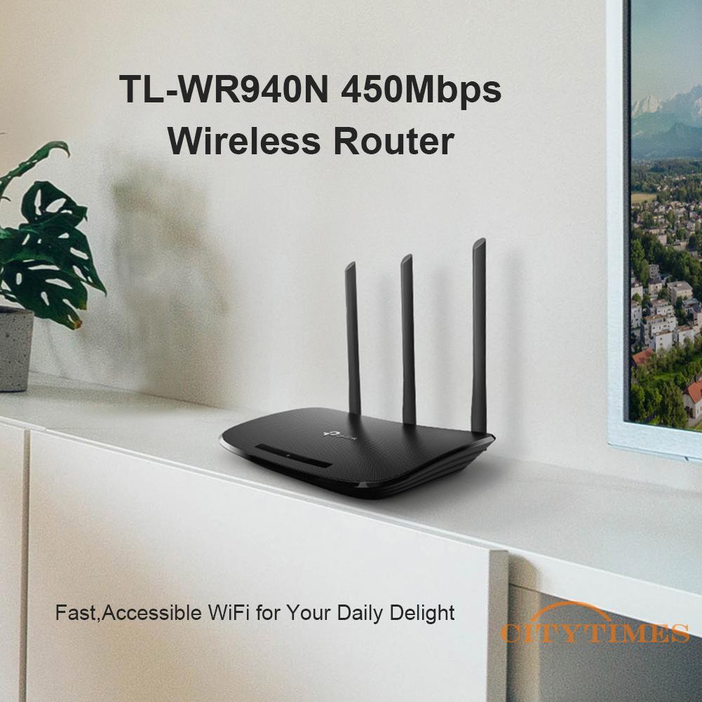 Thiết Bị Thu Sóng Wifi 2.4ghz Tp-Link Tl-Wr940N 450mbps