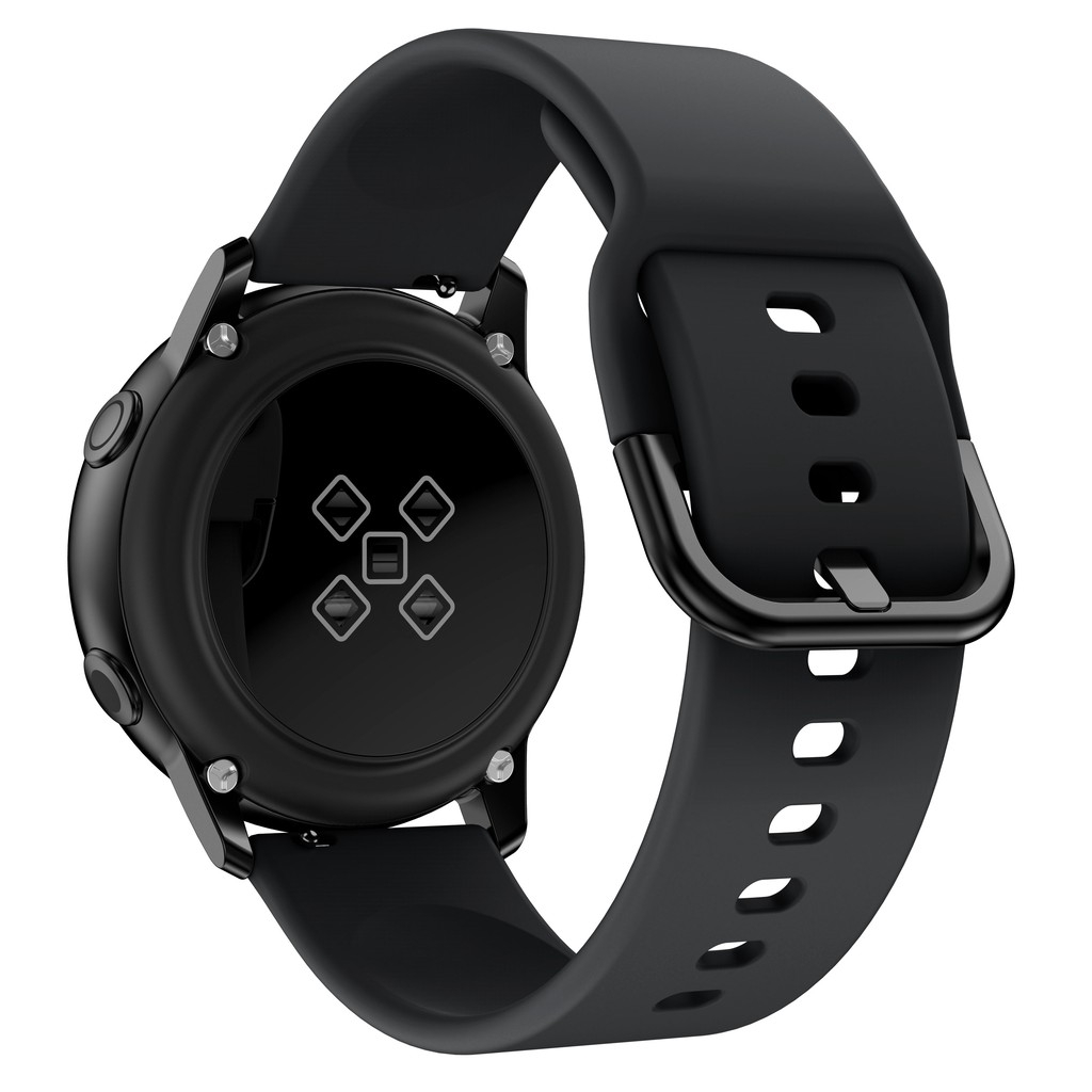 Dây đeo đồng hồ thay thế chất liệu silicon dành cho Samsung Galaxy Watch Active/Amazfit Bip