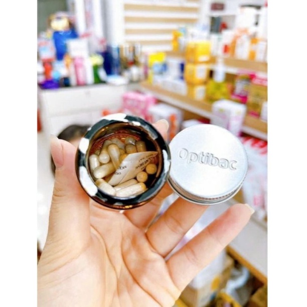 made in Italy - Men vi sinh optibac Tím mẫu mới - Optibac for women 30 viên và 90 viên - hàng úc chính hãng