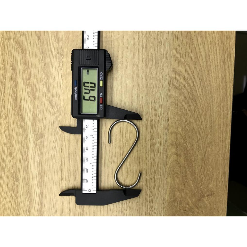 1 móc treo hình chử s 100% inox đủ size