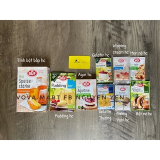 Gelatin/ pudding/ agar/ nguyên liệu làm thạch/ kẹo dẻo/ rau câu Ruf