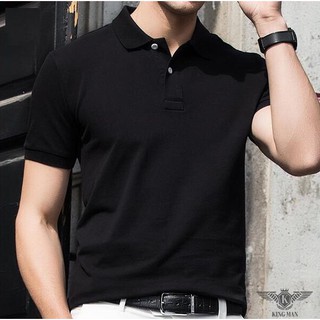 Áo thun polo nam chất liệu cao cấp, vải co giãn chống nhăn