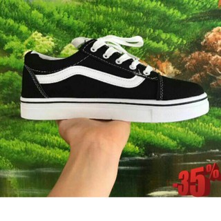 SALE Giày v old skool đen trắng