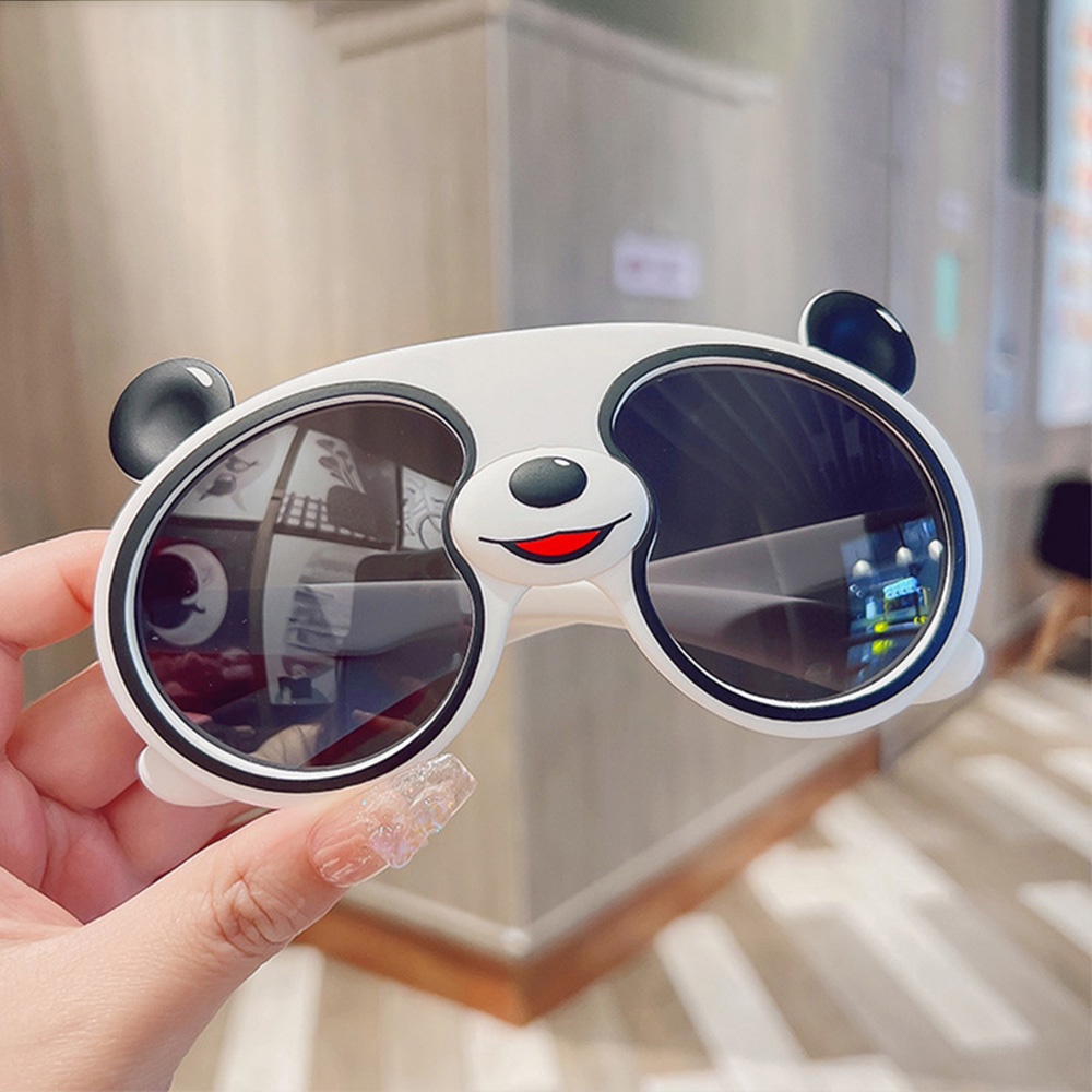 Kính Mát Phân Cực Chống Tia UV Hình Gấu Trúc Dễ Thương Cho Bé