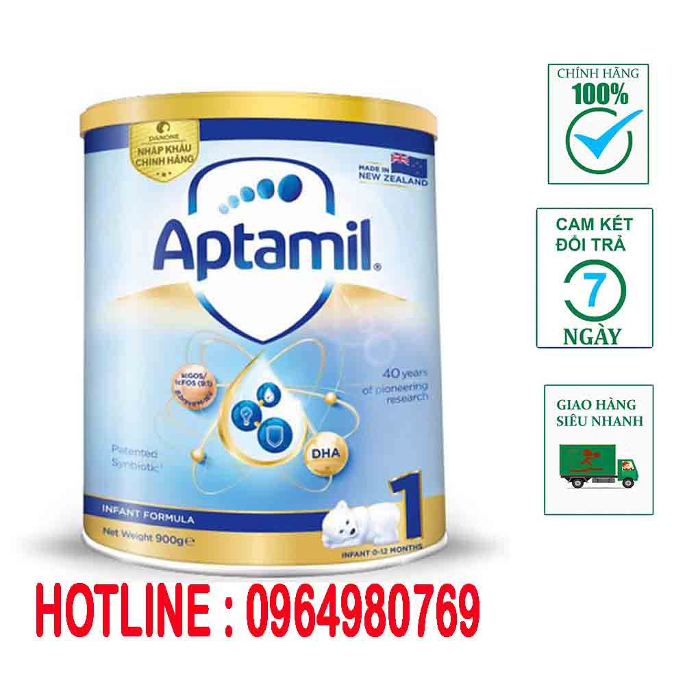 [Chính hãng] sữa Aptamil 900g nhập khẩu chính hãng từ Newzeland
