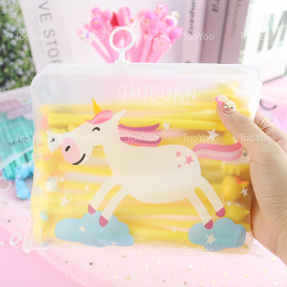 Bút bi nước mực đen Unicorn dễ thương cute TooYoo TY0050