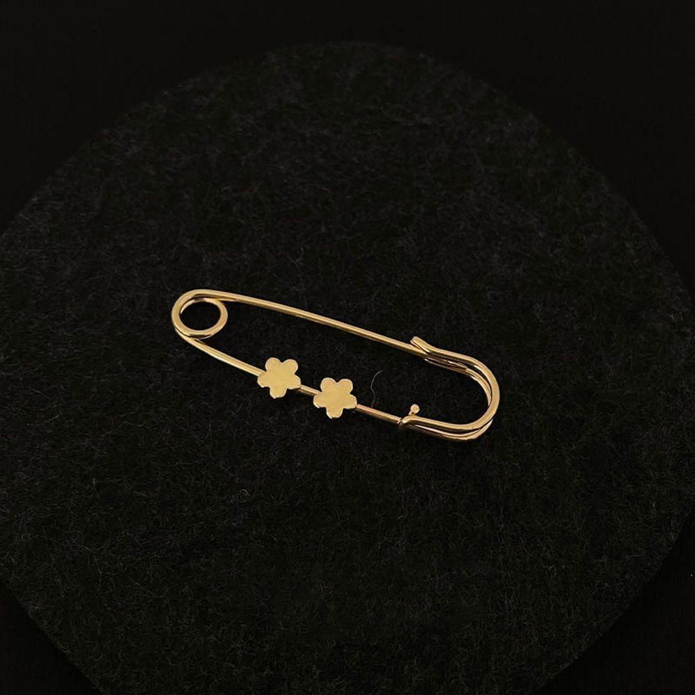 Ghim Cài Áo Hình Ngôi Sao / Trái Tim Mini Đính Đá Thời Trang Sang Trọng Cho Nữ