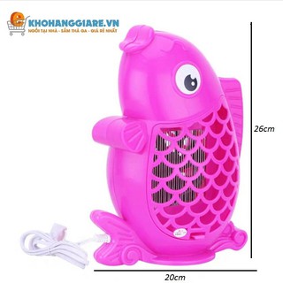 Đèn bắt muỗi hình cá nhiều màu