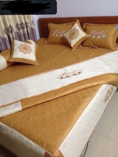 Bộ chăn ga gối 7 món m8 x 2m