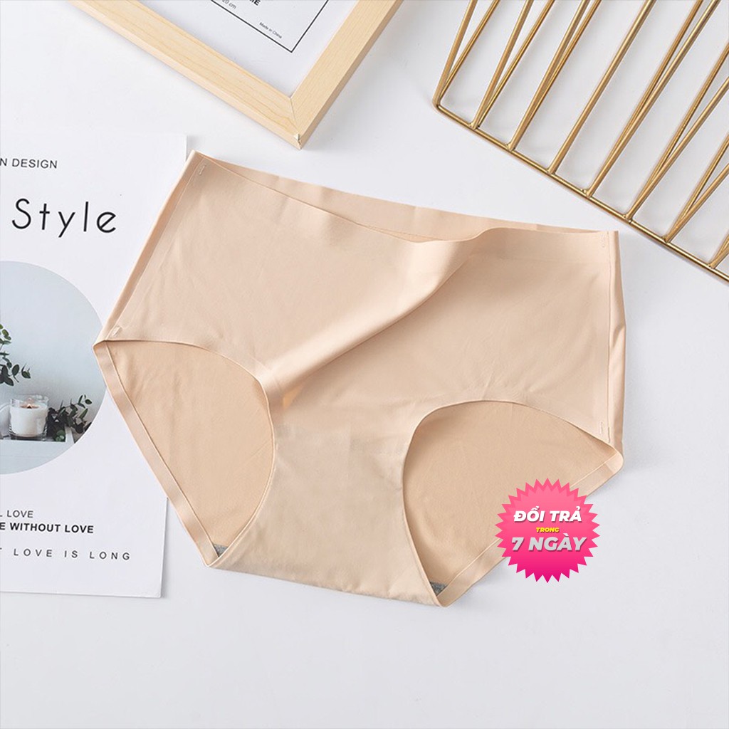 Quần Lót Nữ Quần Lót Su Đúc QLS01 VNXK Chất Lanh Siêu Thoáng Mát Loại Đẹp (HÌNH CHỤP THẬT) 01 Cái