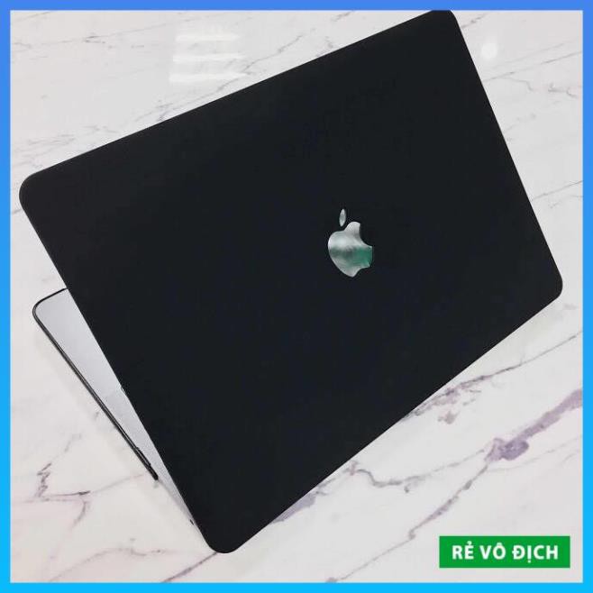 [Rẻ Vô Địch] Case Macbook, Ốp Macbook Màu Đen nhựa ABS cao cấp - Bảo vệ Macbook toàn diện (Tặng Nút Chống Bụi)