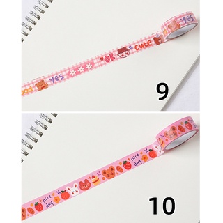Washi động vật chủ đề picnic