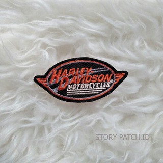 Áo Khoác Da Thêu Chữ Harley Davidson Cá Tính