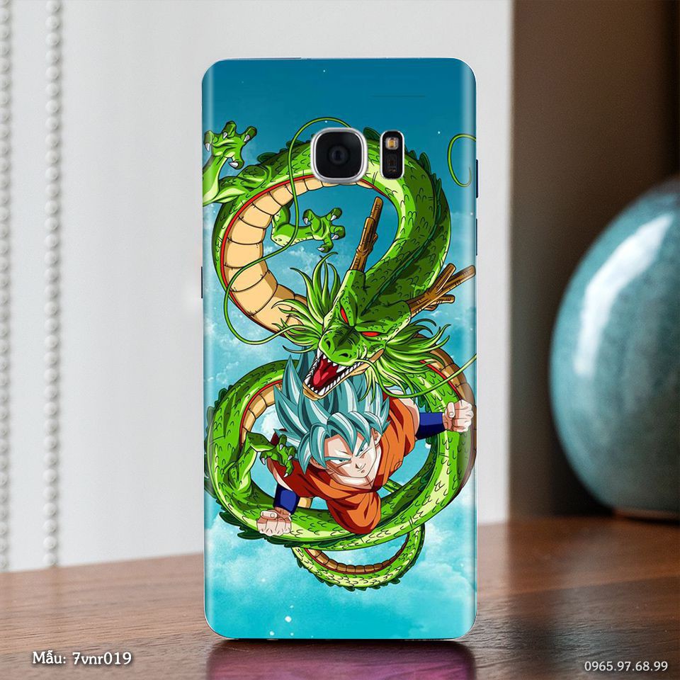 Miếng dán skin SamSung Galaxy Note 5 - in hình Songoku Dragon ball  [ Nhiều hình ]