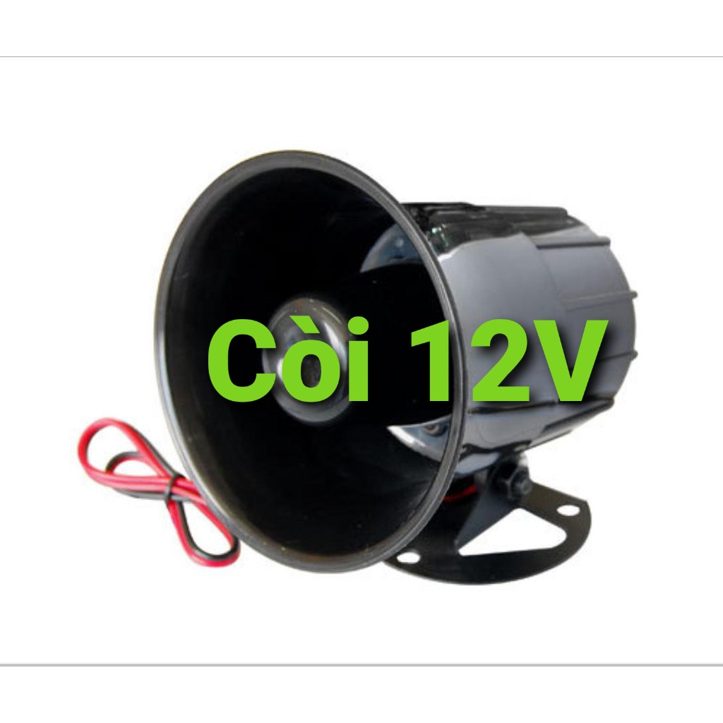Còi báo lùi,còi xi nhan cảnh báo 12v-24v