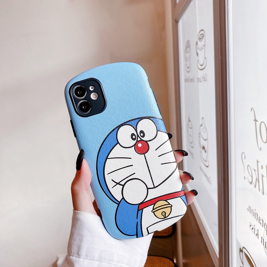 Ốp điện thoại in hình Doraemon cho iPhone 7 7plus 8 8 plus xr x/xs xs max 11 11 pro 11 promax 12